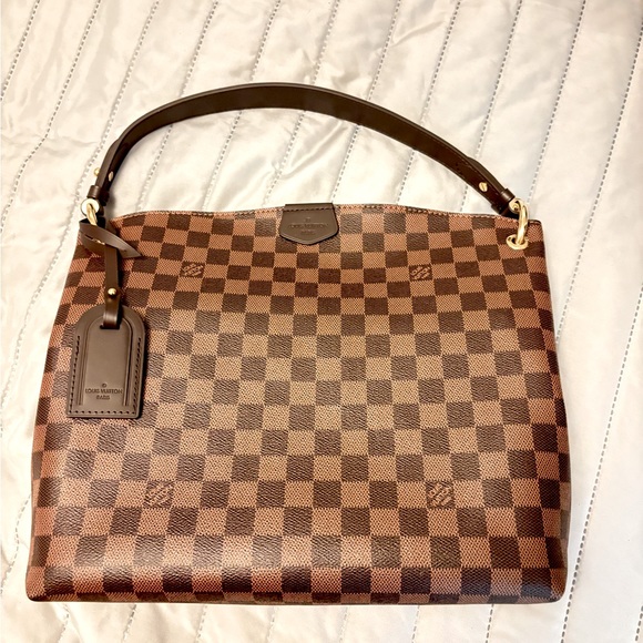 LOUIS VUITTON Graceful PM hobo Purse - Picture 1 of 12